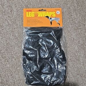 Ultra Leg Wraps XL Dog Black Leg Wraps To Protect Against Snow & Ice!